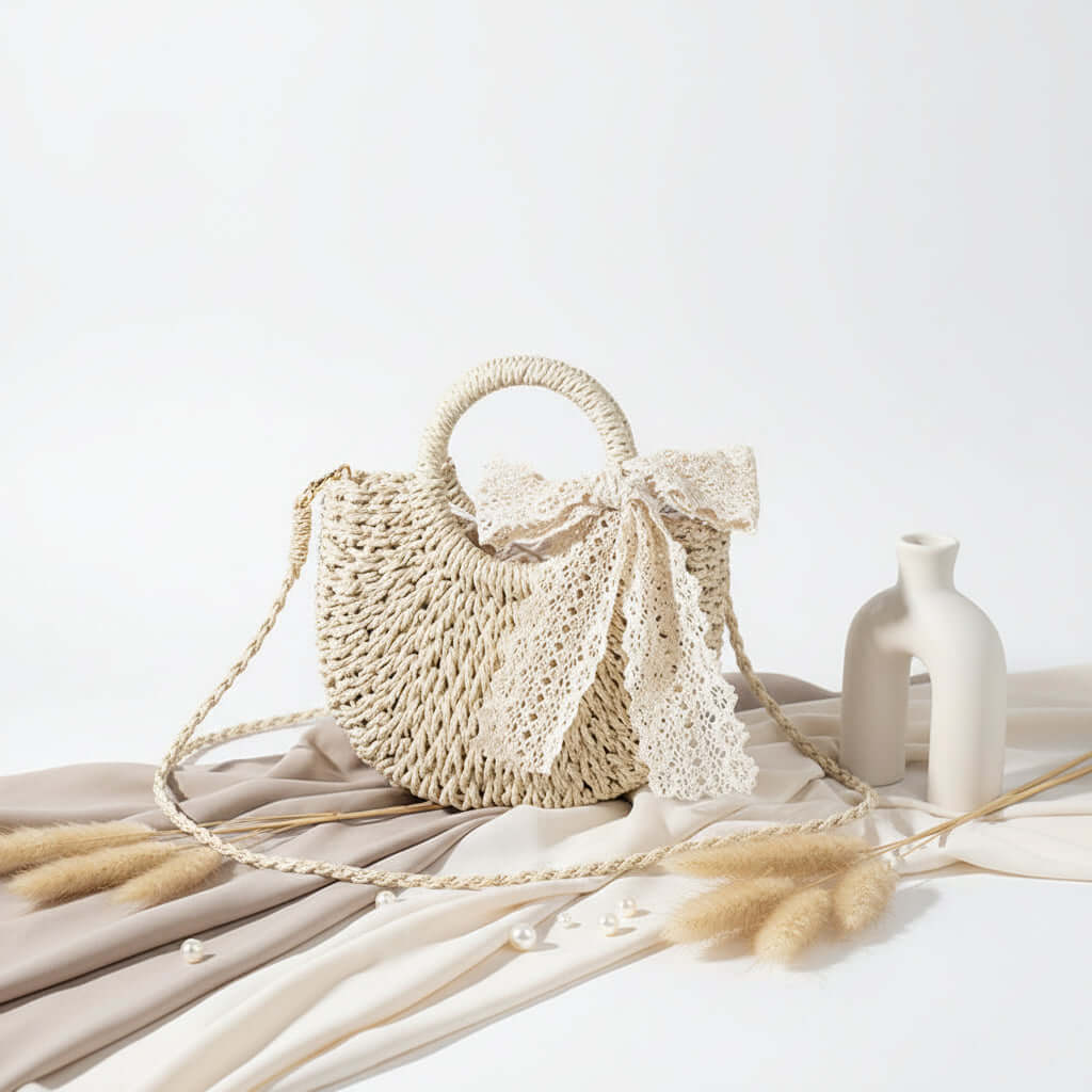 Hand woven crossbody bag for women Small Bag for Women