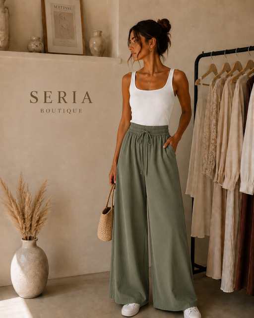 Pantalon fluide